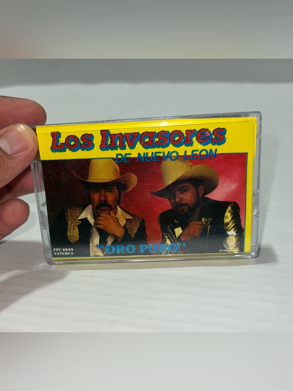 Los Invasores De Nuevo Leon Oro Puro Rare Cassette Tape